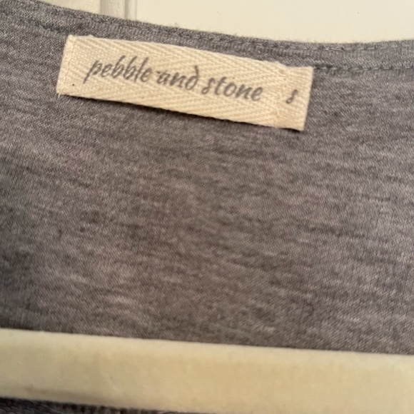 3/$15 ✨✨ Pebble and Stone Gray Open Cardigan - Picture 3 of 3